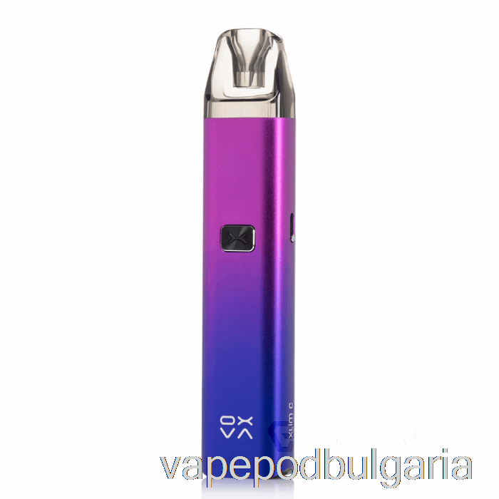 Vape 10000 Дръпки Oxva Xlim C 25w Pod System синьо лилаво